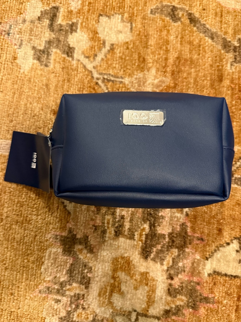 United 100 Polaris Navy New BNWT Travel Kit Toiletry Bag
